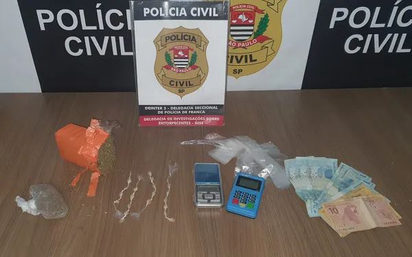 Casal é preso em flagrante por tráfico em operação da Polícia Civil