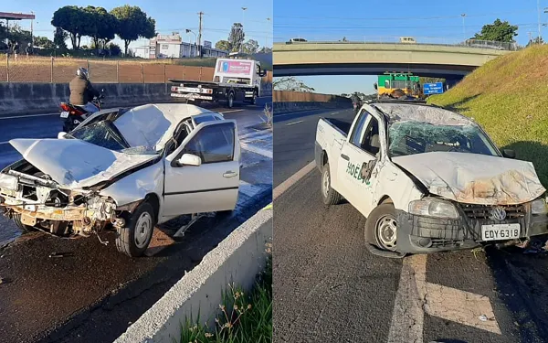 Atropelamento de cavalo deixa dois feridos na Cândido Portinari