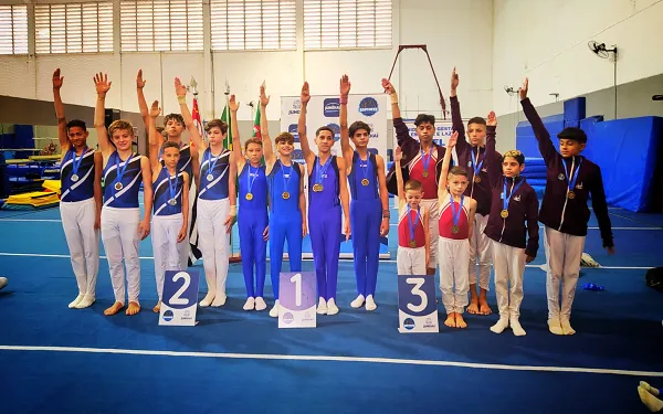 Ginástica Artística de Franca é destaque em competições Sub-16 e livre