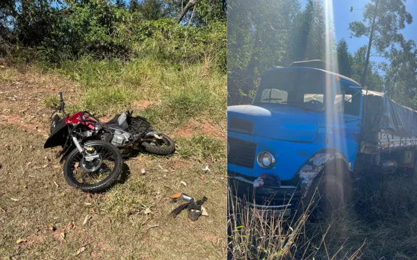 Tio e sobrinho morrem em acidente de moto entre Claraval e Ibiraci