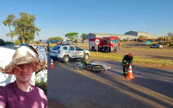 Motociclista morre após ser atropelado por caminhão em Altinópolis