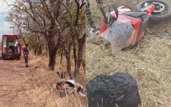 Motociclista morre após colidir com árvore em rodovia da região