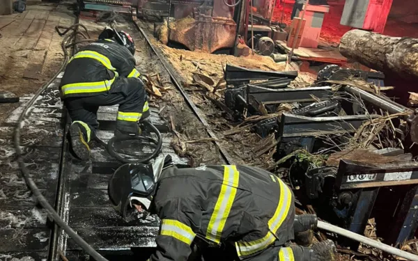 Incêndio em madeireira assusta moradores de Batatais