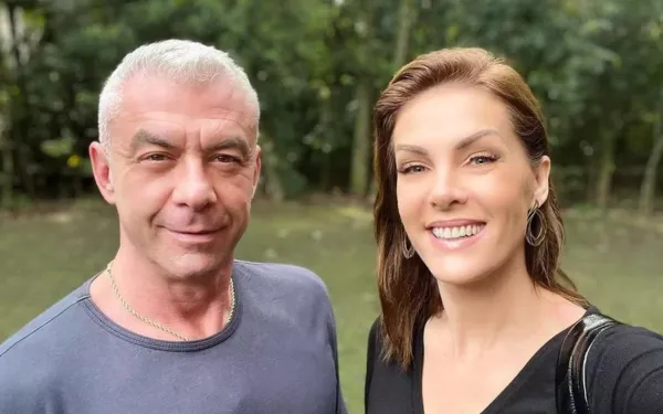 Ana Hickmann registra boletim de ocorrência contra o marido