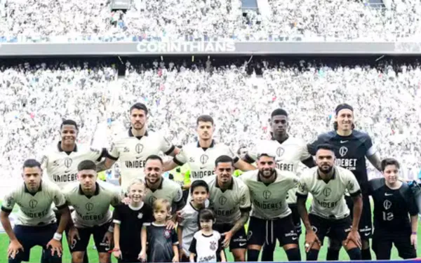 Corinthians vence o Santo André por 3 a 2
