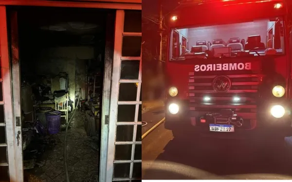 Homem morre carbonizado em incêndio em residência
