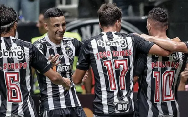 Atlético Mineiro vence Rosario Central e mante 100% de aproveitamento
