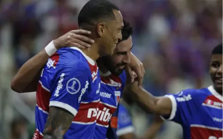 Fortaleza dá um show em jogo contra o Boca Juniors pela Sul-Americana