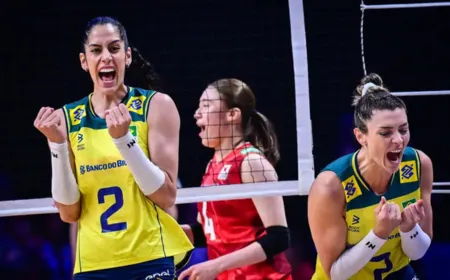 Brasil vence o Japão de virada na Liga das Nações feminina
