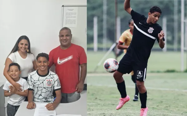 Adolescente de 14 anos de Franca é contratado pelo Corinthians