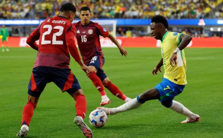 Brasil empata com a Costa Rica na Copa América