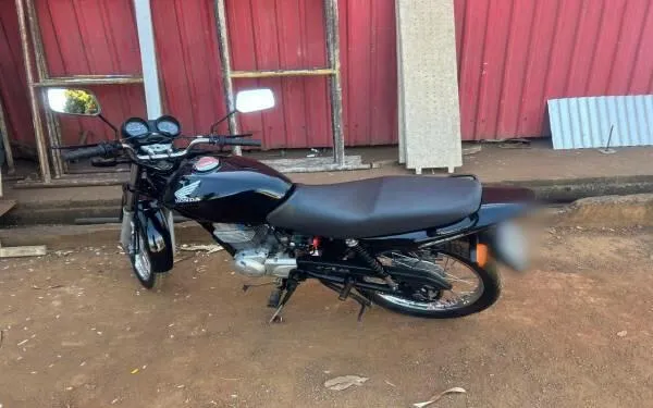 Moto furtada em empresa no Distrito Industrial é recuperada pela PM