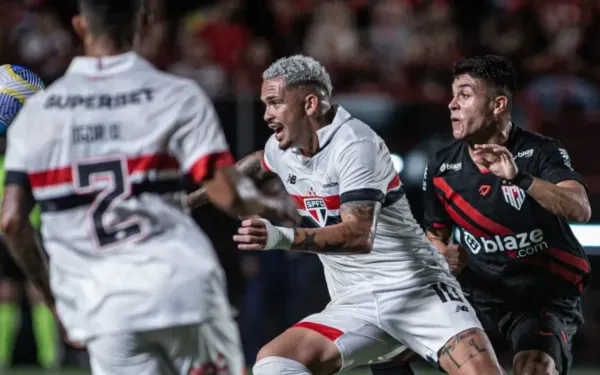 São Paulo vence Atlético-GO com time reserva e encosta no G4 do Brasileirão