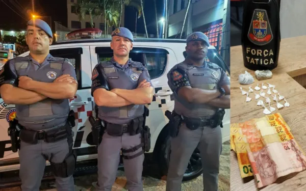 Policiais da Força Tática prendem traficante no CEU do Leporace