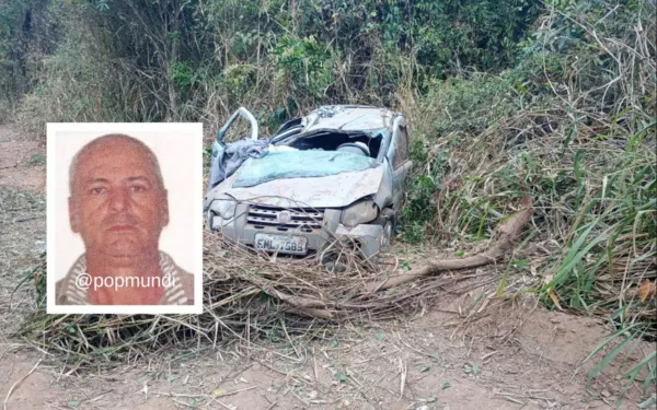 Capotamento mata uma pessoa e deixa duas feridas em Cássia (MG)