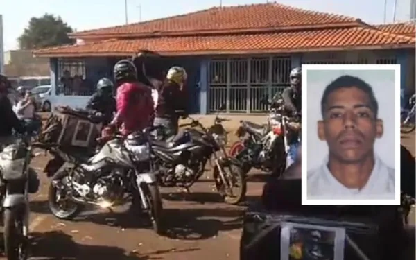 Entregador que morreu em acidente é sepultado e homenageado