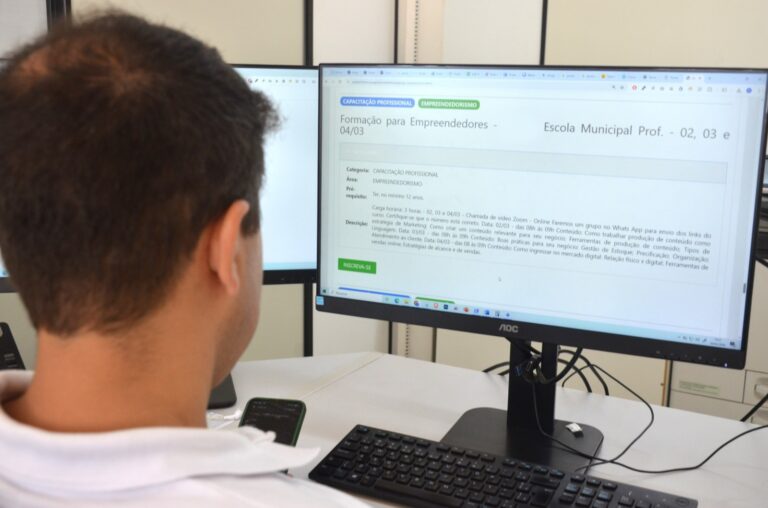 Inscrições Formação Empreendedores