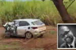 Motorista morre após carro bater contra árvore em rodovia da região