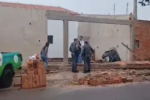 Trabalhador morre após estrutura ceder durante obra em Santo Antônio da Alegria
