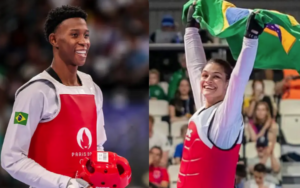 Brasil conquista dois ouros no Grand Prix de taekwondo em Paris